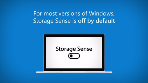 Administrar el espacio de la unidad con el Sensor de almacenamiento