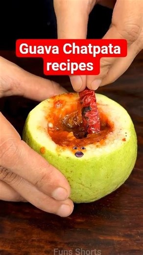 Guava Chatpata recipes 🤤😋🥵🥵 #viralvideo #food #recipe #trending #comedy #shorts #foodie #cooking #yt