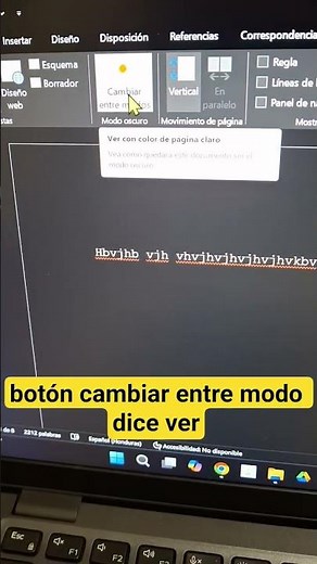 Tips: How to make my Word pages white/light when my Windows is in dark mode.
