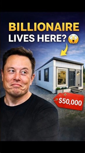Inside Elon Musk’s $50,000 Tiny House 😳