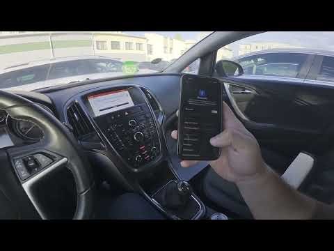 Opel Astra J (2009-2019) – Come collegare lo smartphone via Bluetooth