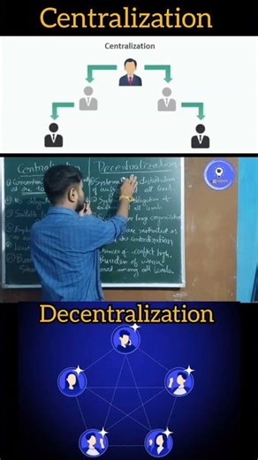 centralisation vs decentralisation