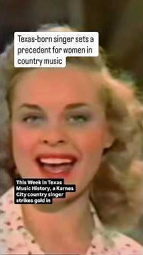 Texas-born singer sets a precedent for women in country music