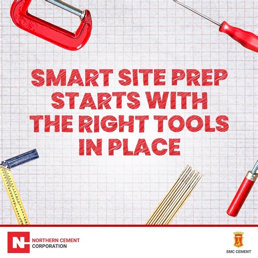 Level. Compact. Protect. Strong structures begin with proper site preparation and having the right tools in place. With Northern Cement, you just know you’re on the right track. It’s consistent. It’s dependable. It’s #SementongSanMiguel. #NorthernCementCorporation #NCCCement #NCC #SMCCement #NCCTigasin | Northern Cement Corporation