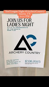 Trad league night was packed tonight. It was so wonderful to see so many of my friends! Robert beat me by the skin of his teeth, with 2/10th of a point. He did bust his shoulder, by wrestling with our overgrown puppy, and never used this bow before, but I’ll take it! 😂Ladies league night is every 1st and 3rd Wednesday. Which happens to be tomorrow!! #archerycountry #tradtour | Trad Tour Archery