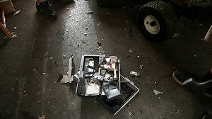 hp laptop destruction