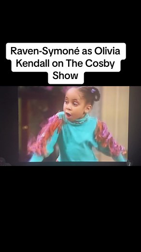 Raven-Symoné was literally cute as a button as Olivia Kendall on The Cosby Show and had SO much sass😊 #thecosbyshow #ravensymone