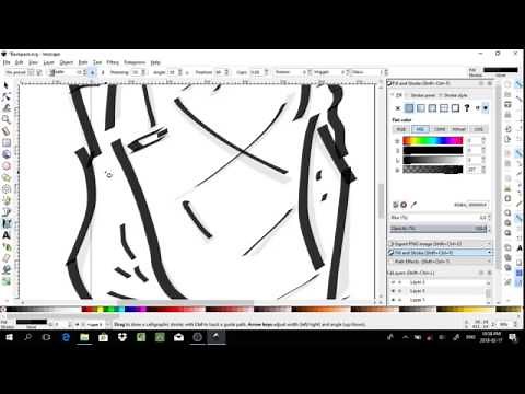 Freehand Drawing in Inkscape