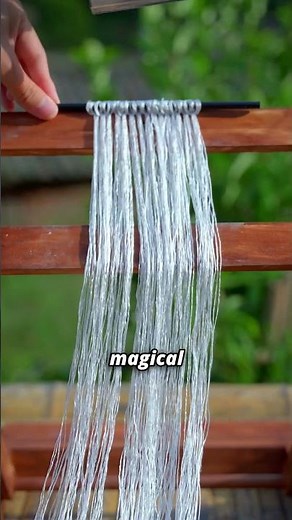 Turning Raw Silk into Gorgeous Floral Headdress