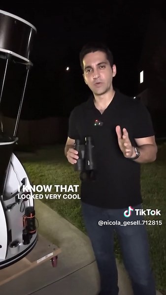 Binoculars are great visual tools for stargazing or seeing the Moon #shorts #binoculars #moon #ad