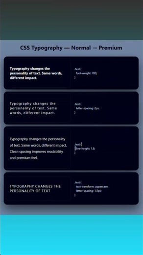 CSS Typography: Make Text Look Clean & Professional ✍️