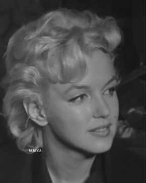 Marilyn Monroe press conference Feb 1956 - Return to Hollywood to film "Bus Stop"