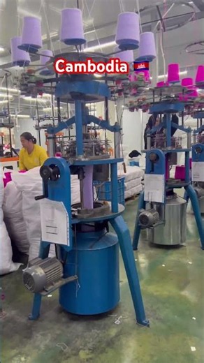 Circular knitting machine advanced machinery commitment to excellence.#circulartextiles #circular