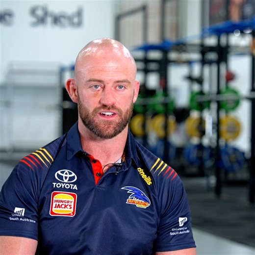 Ever wondered what the boys' pre-season gym program looks like? Strength and Power Coach Sam Dodge takes us behind the scenes 🏋️ | Adelaide Football Club