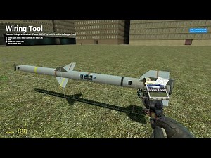 3# Gmod How 2 Make a simple wire guided missile - Updated Sound
