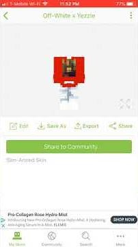 How to copy and paste for Minecraft skins (Skinseed)