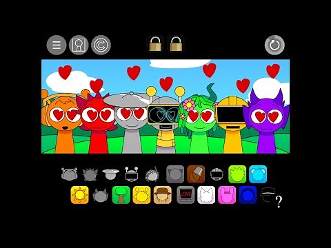 Sprunki Love Edition 0.9 – Heartbeat of Pyramix 💞 (Full Showcase)