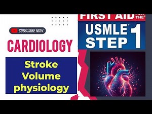 Stroke Volume physiology #cardiology 18| First Aid USMLE Step 1 in Urdu/Hindi |