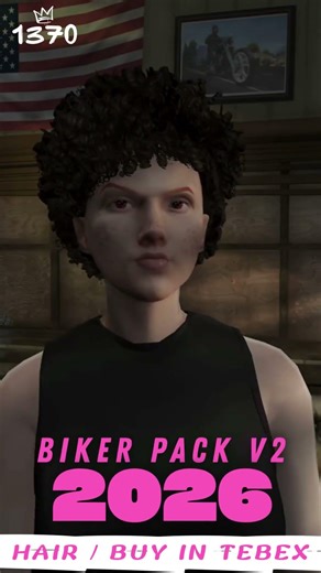 💈 BIKER FEMALE HAIR PACK for FiveM | GTA RP Rebel Styles 🔥 #shorts #fivem #gtarp #gta5rp