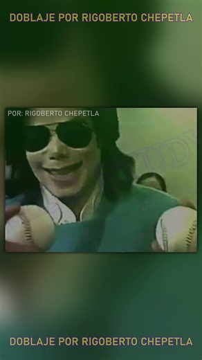 ¿Podrías firmar mis baseballs? Michael Jackson doblaje
