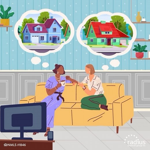 No matter your financial situation, radius can assist you in building a plan that will help you successfully and independently afford a home. That’s how we make mortgages and life better. Need a room without a mate? 🏡🙅🏽‍♂️🧍🏼‍♂️Take our loan type quiz to get personalized support for your finances and future: https://www.radiusgrp.com/loan-quiz #mortgagetips #renting #firsttimehomebuyer | radius financial group inc.