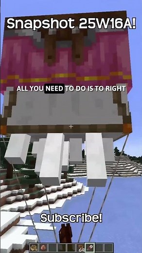 How To Remove A Leash From A Happy Ghast In Minecraft!