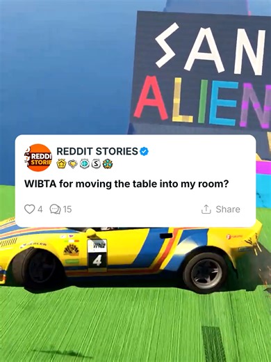 Moving the Table into My Room: A Reddit Discussion