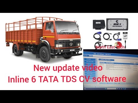 New update Inline 6 ma Tata TDS CV software. Linring 100% Ok & TATA 1512 BS6 scanning M-6001414118
