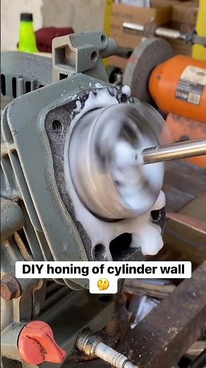 DIY honing of cylinder wall😱#bossarnel #mechanic #diy #highlights #viral2026 #likefollowshareUSA