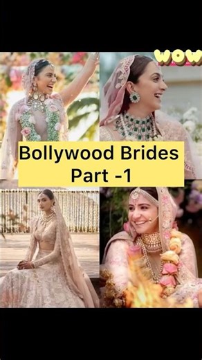 Bollywood brides look 👀