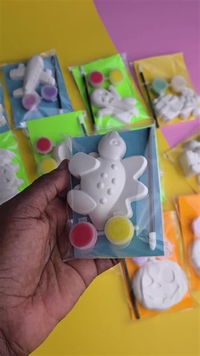 Dinosaur Paint Kit: Kids' DIY Craft Set - Etsy