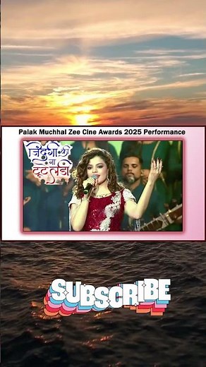 Palak Muchhal Full Performance Zee Cine Awards 2025 || Palak Muchhal Mashup | #palakmuchhal #mithoon