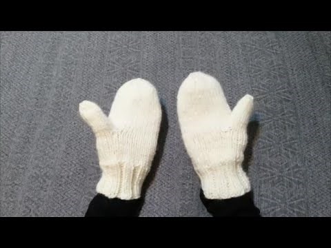How to knit mittens step by step (DIY)