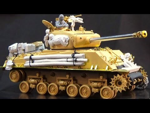 Let's Build the M4A3E8 "Easy 8" Fury Sherman with Full Interior - Tank Model (RFM 1/35)