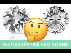 White Sapphire vs Diamond - A Good Alternative?