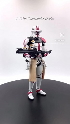 Custom Clone Trooper Figures Showcase | Star Wars Collectibles