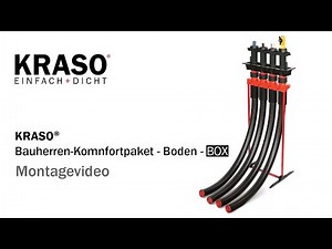 Montagevideo KRASO Bauherren Komfortpaket Boden BOX