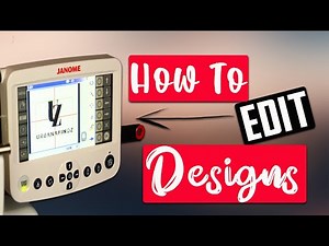 How To Edit Designs On A Janome Mb 4s - Useful Tips For Beginners