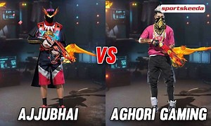 Ajjubhai (Total Gaming) vs Aghori Gaming: Who has better Free Fire stats in May 2021?