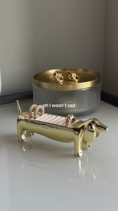 You’re not sad, you just need a Dachsie Ring Holder🐾 The perfect little gift for a dachshund lover. ✔️ SPECIAL OFFER: Buy 2 & Get 15% Off auto-applied at checkout 🚨 ✔️Social Sensation: Over 11.3 million views on TikTok 🤩 ✔️ Customer Favorite: Rated 4.9/5 stars ⭐⭐⭐⭐⭐ ✔️ Great Gift Item: A cute and easy gift for Birthdays, Valentine’s Day, Mother’s Day, Holidays and more 🎁 ✔️ Unique Ring Holder: Holds up to 10 rings 💍 | Umbra