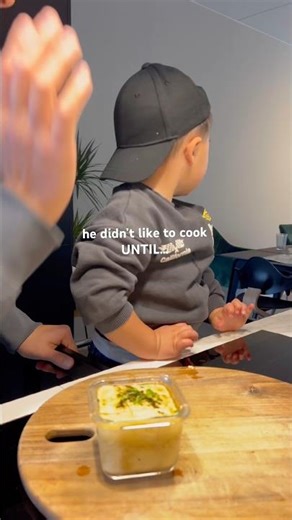 Episode 1 of series “teach him cook” so he will become a chef. Chinese steamed Eggs. Follow for more