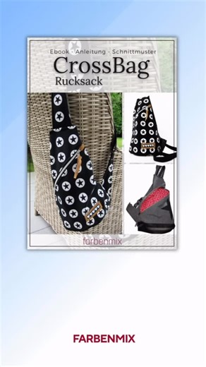 Alles Neue zum CrossBag und zum Schluss ein toller praktischer Tipp für eine besonders hübsche Bodennaht!🥰 | farbenmix