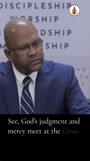 God doesn't compromise His justice to show mercy - His mercy triumphs by satisfying justice. Full sermon at cbcnyc.org/sermons #calvarynyc #Micah #minorprophets #CBCNYC #mercy #justice | Calvary Baptist Church, New York City