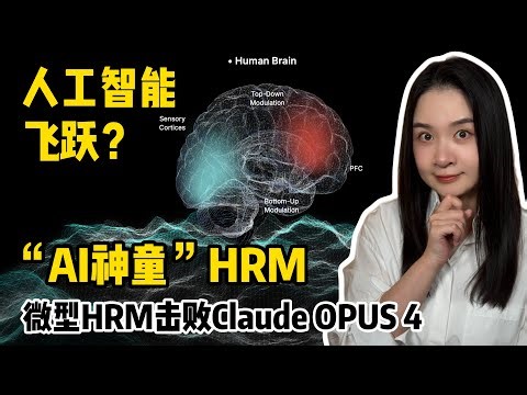 揭秘“AI神童”HRM｜一场颠覆认知的深度探索｜ARC Prize分析｜27M参数小模型战胜Claude Opus 4