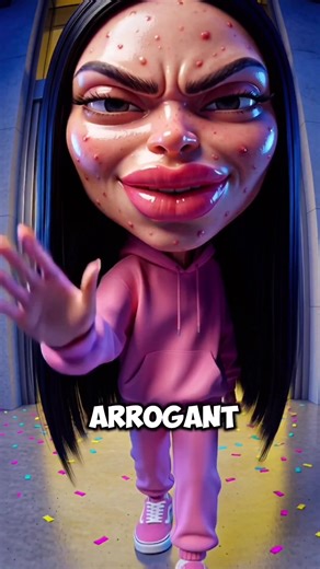 This is Olya and she thinks she’s better than everyone else! #memes #funny #storytime #character #school