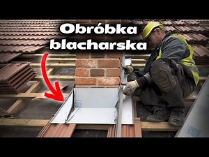 Sheet metal work on the chimney