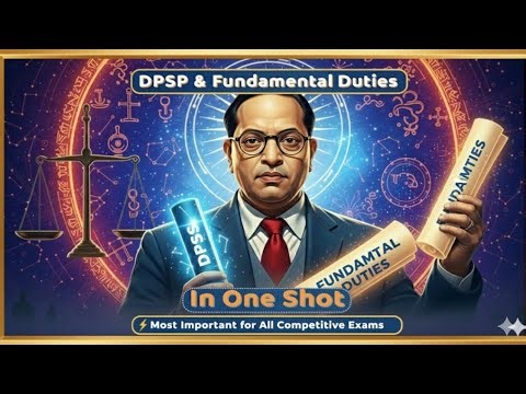 DPSP & Fundamental Duties in One Shot ⚡ | Most Important for All Competitive Exams #ssc #upsc2025