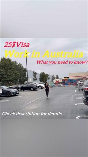 25$ work visa in Australia #ballotvisa #visa #australiadiaries #australia #workvisa #indianstudents