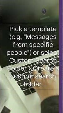 Create a Search Folder in Outlook