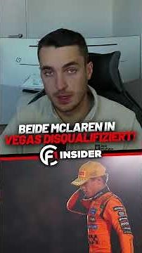 World Championship shock in Las Vegas! Both McLarens disqualified! 😱 #formula1 #f1 #mclaren